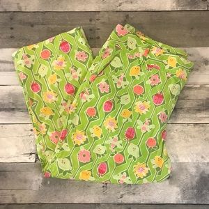 Lilly Pulitzer capris lady bug print size 6P